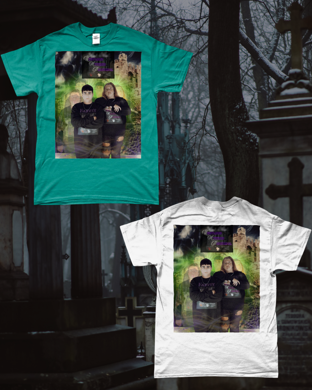 Unisex Main Title Photo T-Shirt - front and Back