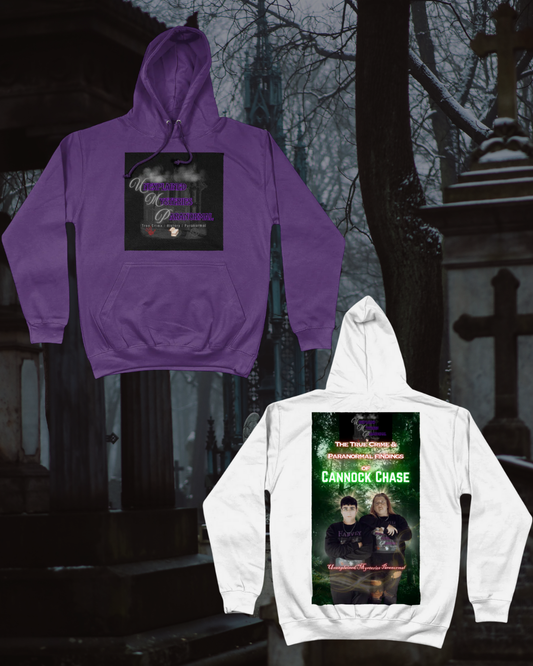 Unisex Logo Hoodie - Cannock Chase DVD Cover Back