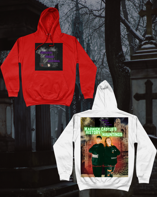 Unisex Logo Hoodie - Warwick Castle History & Hauntings DVD Cover Back
