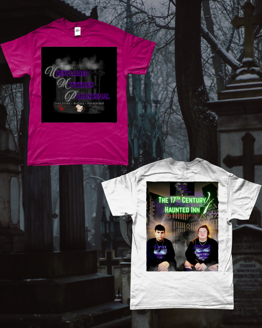 Unisex Logo T-Shirt - 4 Crosses Inn DVD Cover Back