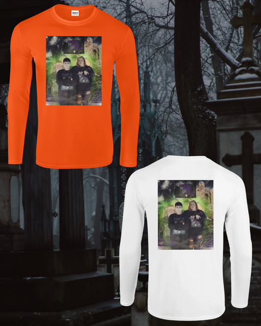 Unisex Main Title Photo Long Sleeve T-Shirt - front and Back